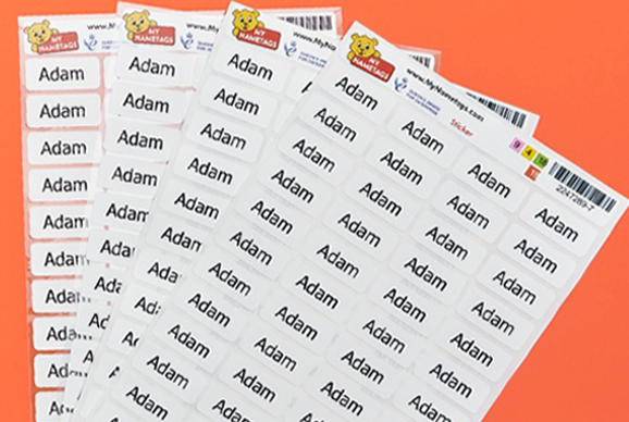 vestiti e scarpe Best-seller My Nametags 56 Etichette adesive con nome della scuola vestiti e scarpe Best-seller My Nametags 56 Etichette adesive con nome della scuola
