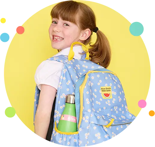 studentessa con lo zaino