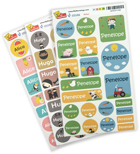 set de maxistickers