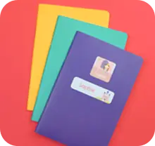 maxiadesivi personalizzati sulle taccuino