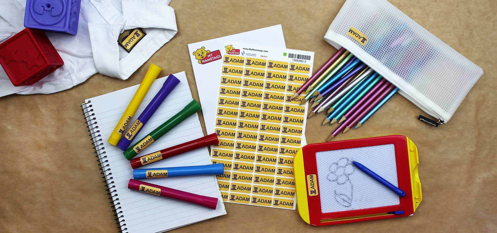 My Nametags name labels for children